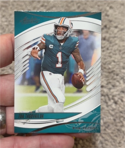 2025 Panini Absolute #41 Tua Tagovailoa — front