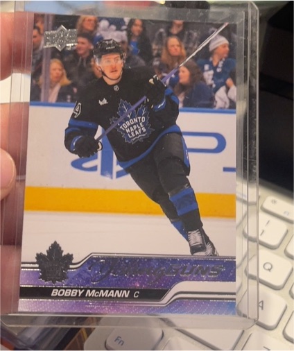 2023-24 Upper Deck Series 2 #479 Bobby McMann Young Guns — front