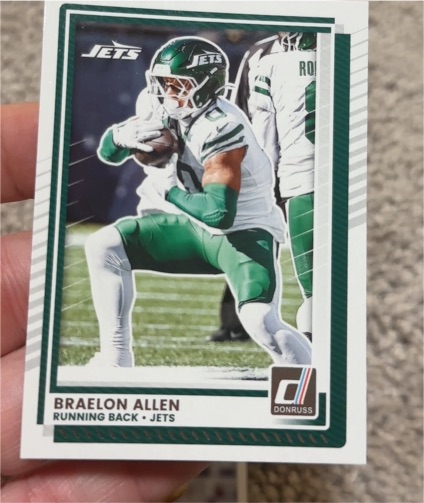 2025 Donruss #261 Braelon Allen — front