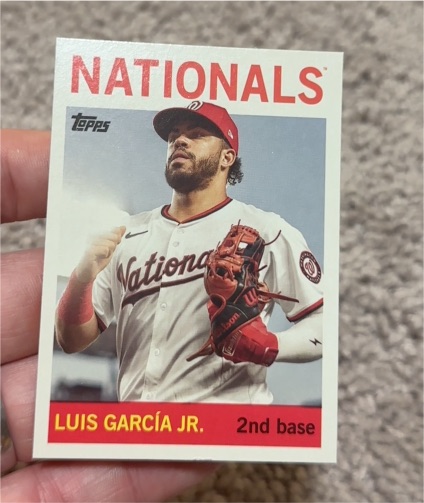 2025 Topps Archives #53 Luis García Jr. — front