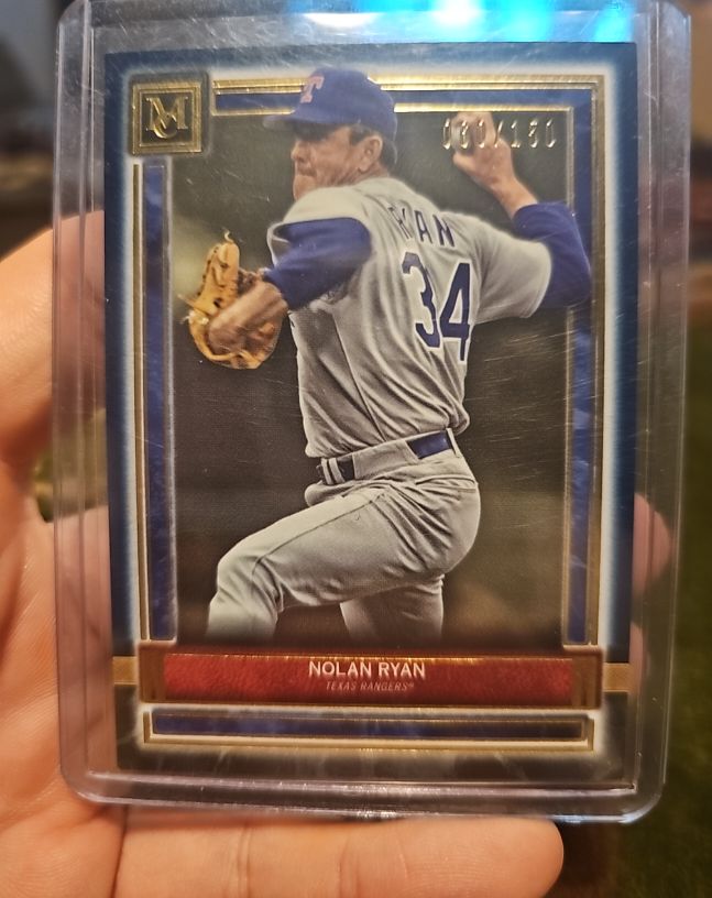 2020 Topps Museum Collection #92 Nolan Ryan — front