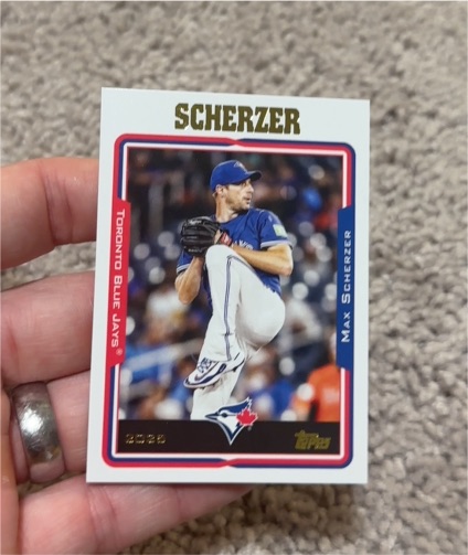 2025 Topps Archives #223 Max Scherzer — front