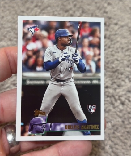 2025 Topps Archives #168 Orelvis Martinez — front