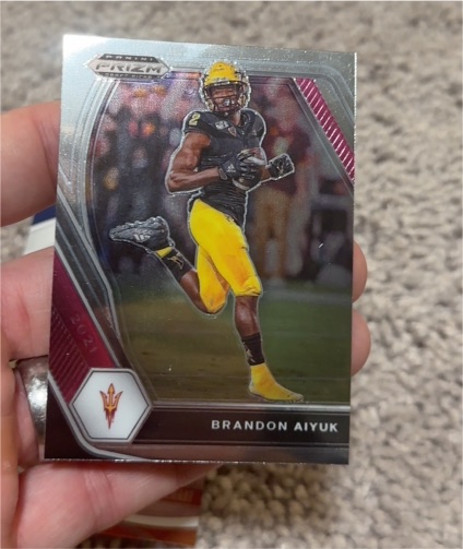2021 Panini Prizm Draft Picks #68 Brandon Aiyuk — front