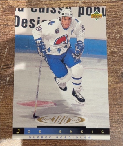 1993-94 Upper Deck #223 Joe Sakic — front