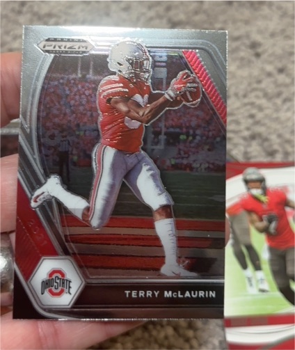 2021 Panini Prizm Draft Picks Football #43 Terry McLaurin — front