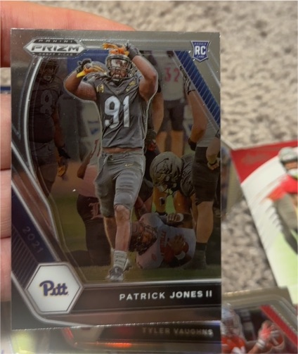2021 Panini Prizm Draft Picks #130 Patrick Jones II — front