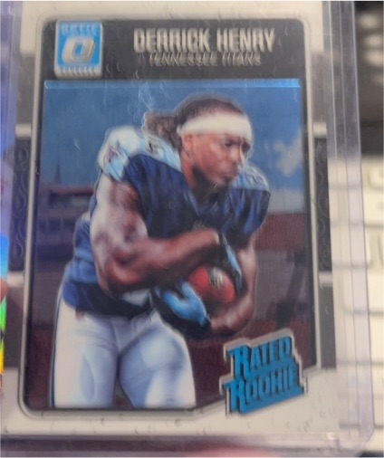 2016 Donruss Optic #165 Derrick Henry — front