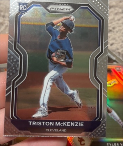 2021 Panini Prizm #25 Triston McKenzie — front