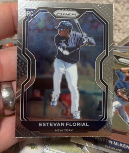 2021 Panini Prizm #85 Estevan Florial — front