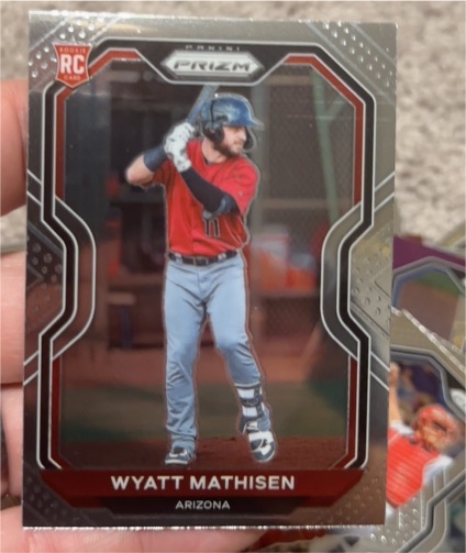 2021 Panini Prizm #84 Wyatt Mathisen — front
