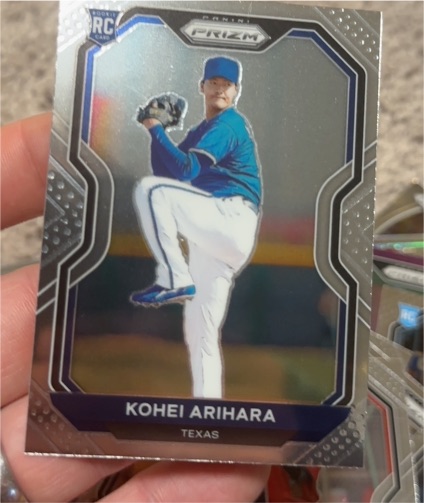 2021 Panini Prizm Tier II #164 Kohei Arihara — front