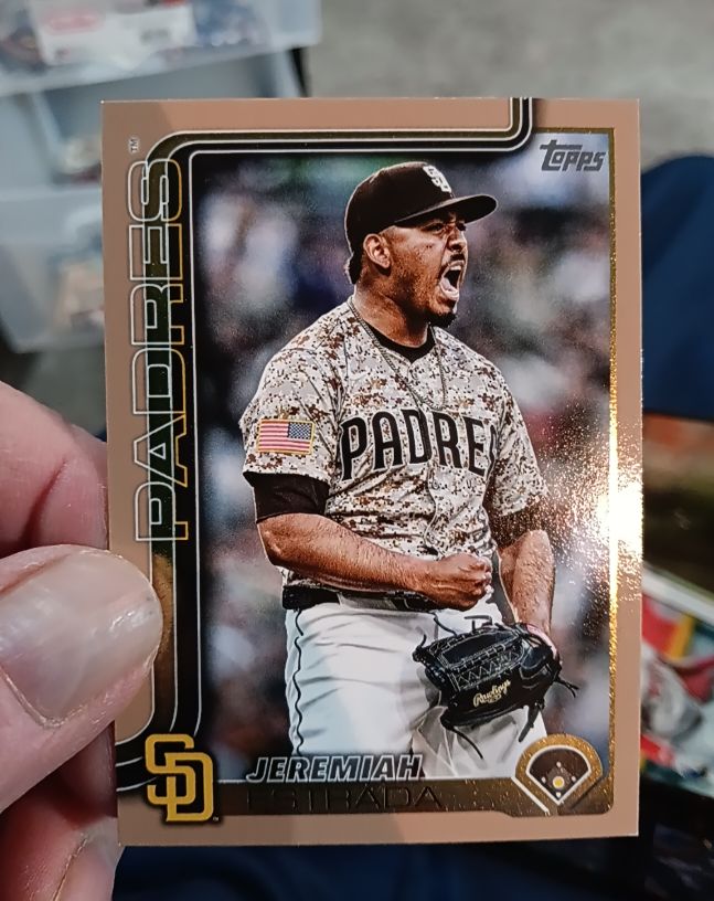 2025 Topps Update #US263 Jeremiah Estrada San Diego Padres — front
