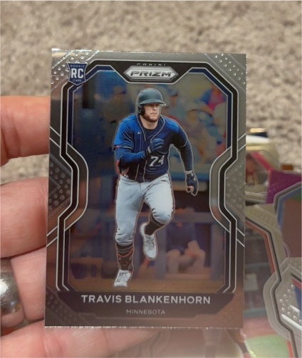 2021 Panini Prizm #122 Travis Blankenhorn — front