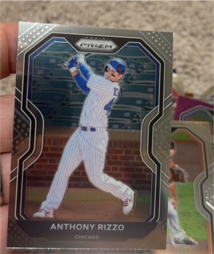2021 Panini Prizm #28 Anthony Rizzo — front