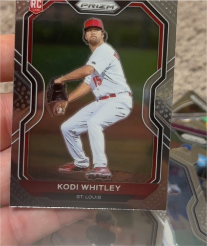 2021 Panini Prizm #104 Kodi Whitley — front
