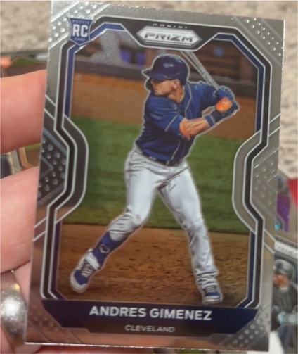 2021 Panini Prizm #120 Andres Gimenez — front