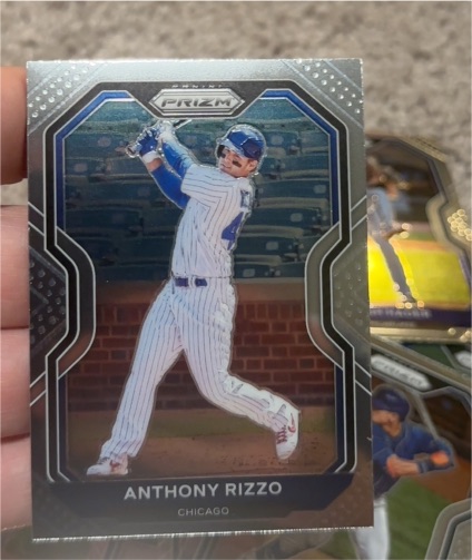 2021 Panini Prizm #28 Anthony Rizzo — front