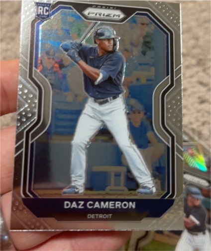 2021 Panini Prizm #177 Daz Cameron — front