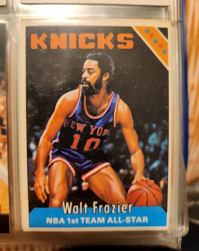 1975-76 Topps #55 Walt Frazier — front