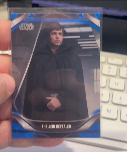 2021 Topps Star Wars The Mandalorian Season 2 #S2-49 The Jedi Revealed Luke Skywalker — front