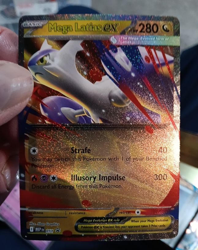 Mega Latias ex 011 Me: Mega Evolution Promo Holo — front