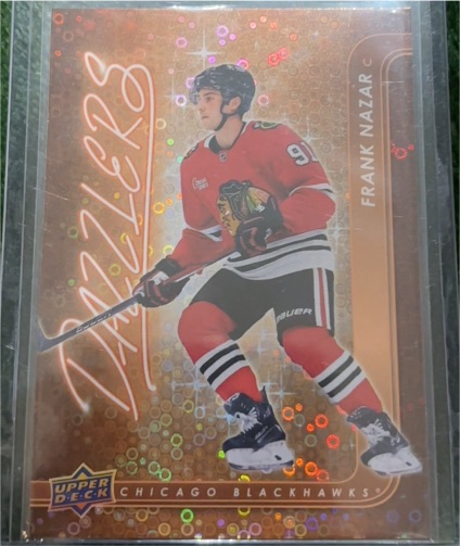 2024-25 Upper Deck #DZ-55 Frank Nazar Dazzlers — front