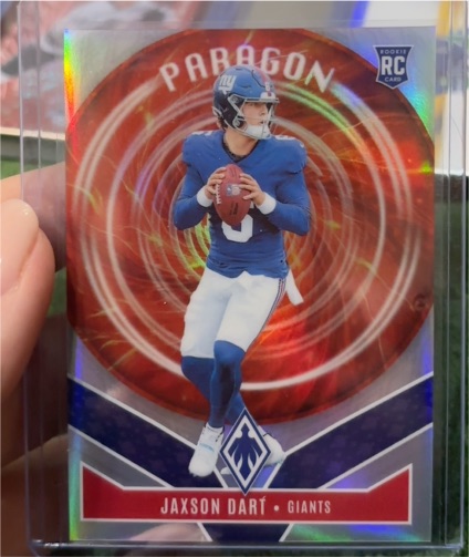 2025 Panini Phoenix #4 Jaxson Dart Paragon — front