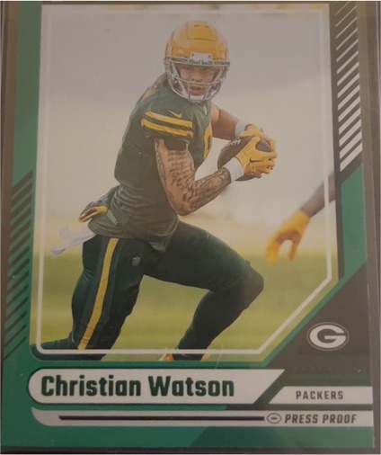 2024 Donruss #132 Christian Watson — front