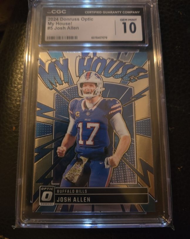 2024 Panini Donruss Optic #5 Josh Allen My House! — front