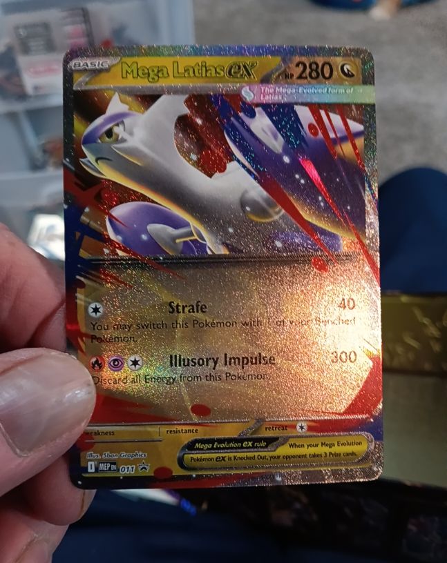 2025 Pokémon Mega Latias EX #011 — front