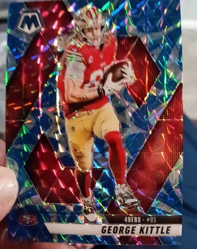 2025 Panini Mosaic #46 George Kittle — front