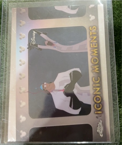 2025 Topps Chrome Disney #IM-2 Emperor Kuzco It's Dinner Time Iconic Moments — front