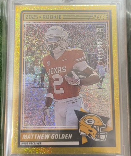 2025 Panini Score #56 Matthew Golden — front