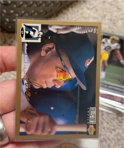1994 Upper Deck Collector's Choice #35 Moises Alou — front