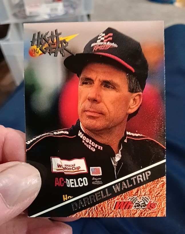 1994 Wheels High Gear #117 Darrell Waltrip — front
