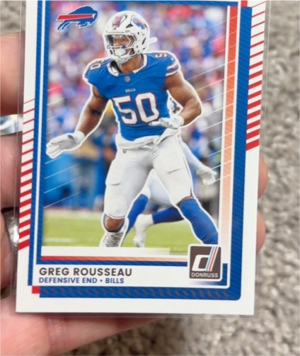 2025 Panini Donruss #113 Greg Rousseau — front