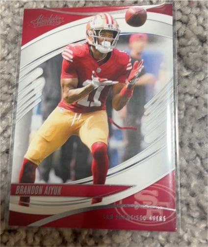 2025 Panini Absolute #88 Brandon Aiyuk — front