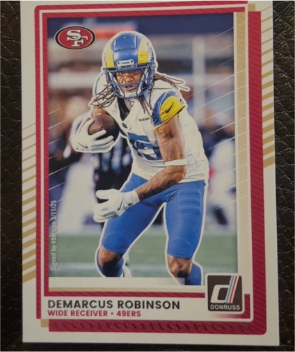 2025 Donruss #173 Demarcus Robinson — front
