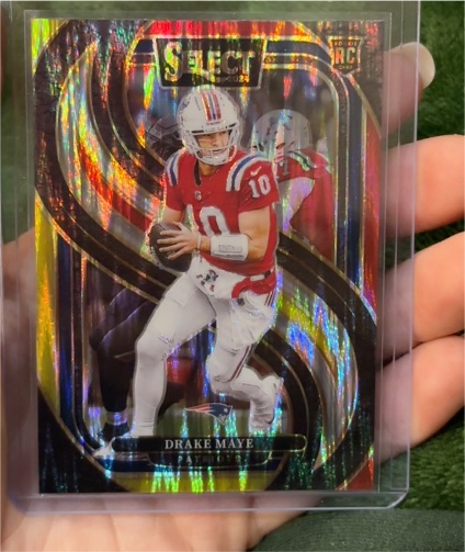 2024 Panini Select Premier Level #113 Drake Maye — front