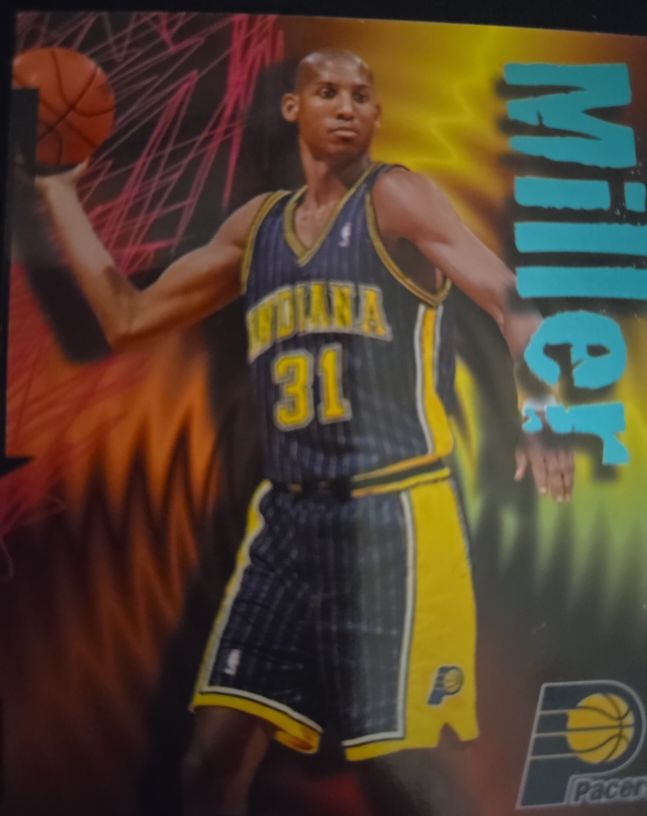 1997 Basketball Card Mitch Richmond Indiana Pacers — front
