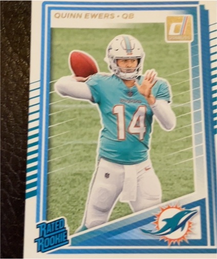 2025 Donruss #342 Quinn Ewers Rated Rookie — front