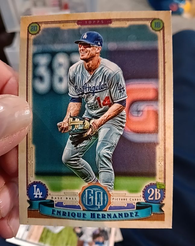 2019 Topps Gypsy Queen #13 Enrique Hernandez — front