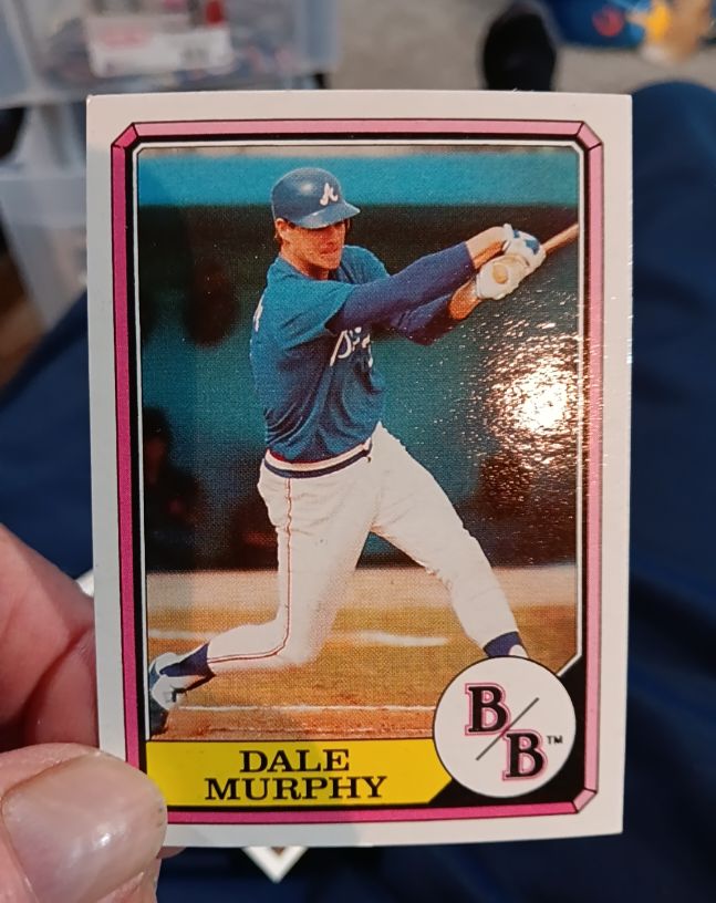 1987 Topps Boardwalk and Baseball #3 Dale Murphy — front
