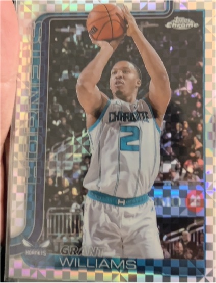 2025-26 Topps Chrome #65 Grant Williams — front