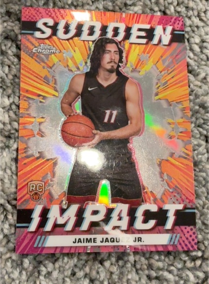 2023-24 Topps Chrome #SI-7 Jaime Jaquez Jr. — front