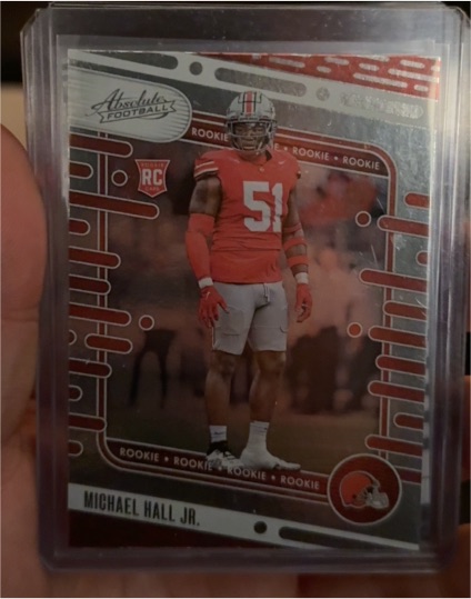 2024 Panini Absolute #153 Michael Hall Jr. — front