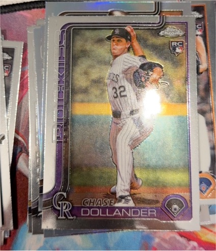 2025 Topps Chrome Update #USC18 Chase Dollander — front