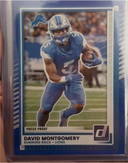 2025 Panini Donruss #159 David Montgomery — front