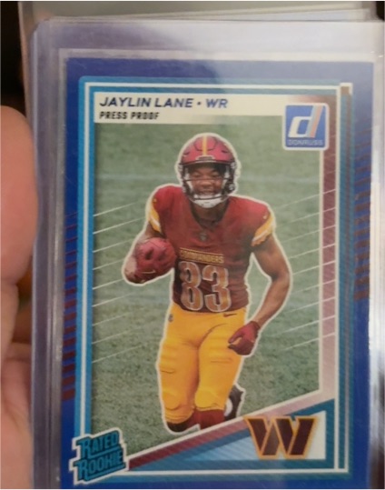 2025 Panini Donruss #335 Jaylin Lane — front